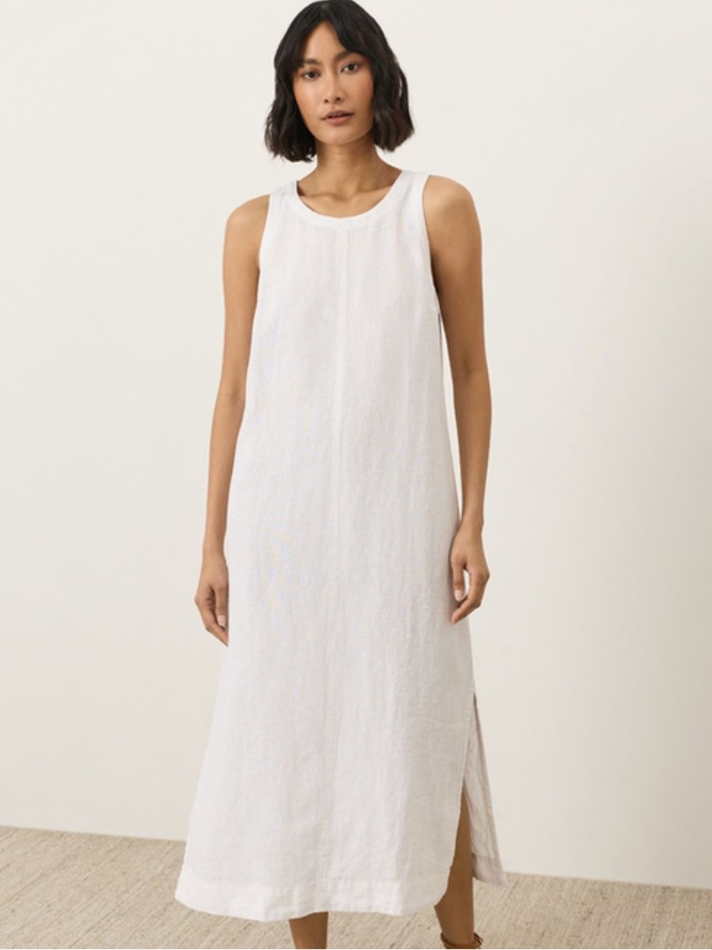 Chico's Simple White maxi dress NWT